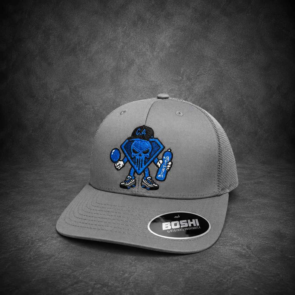 Blue Punisher - Grey
