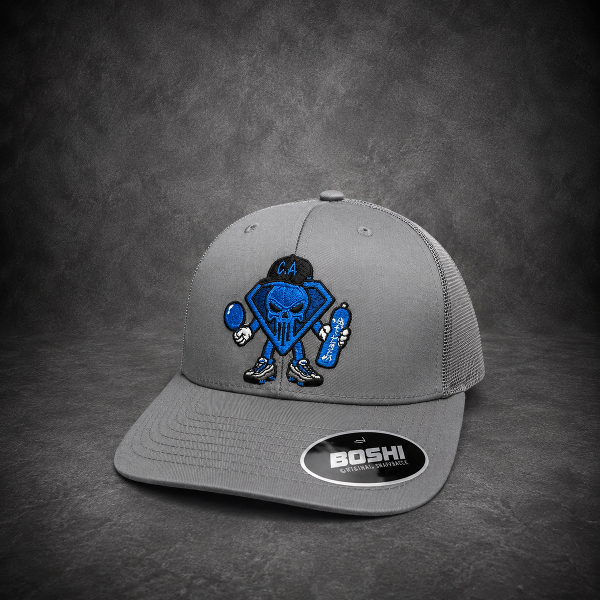 Blue Punisher - Grey